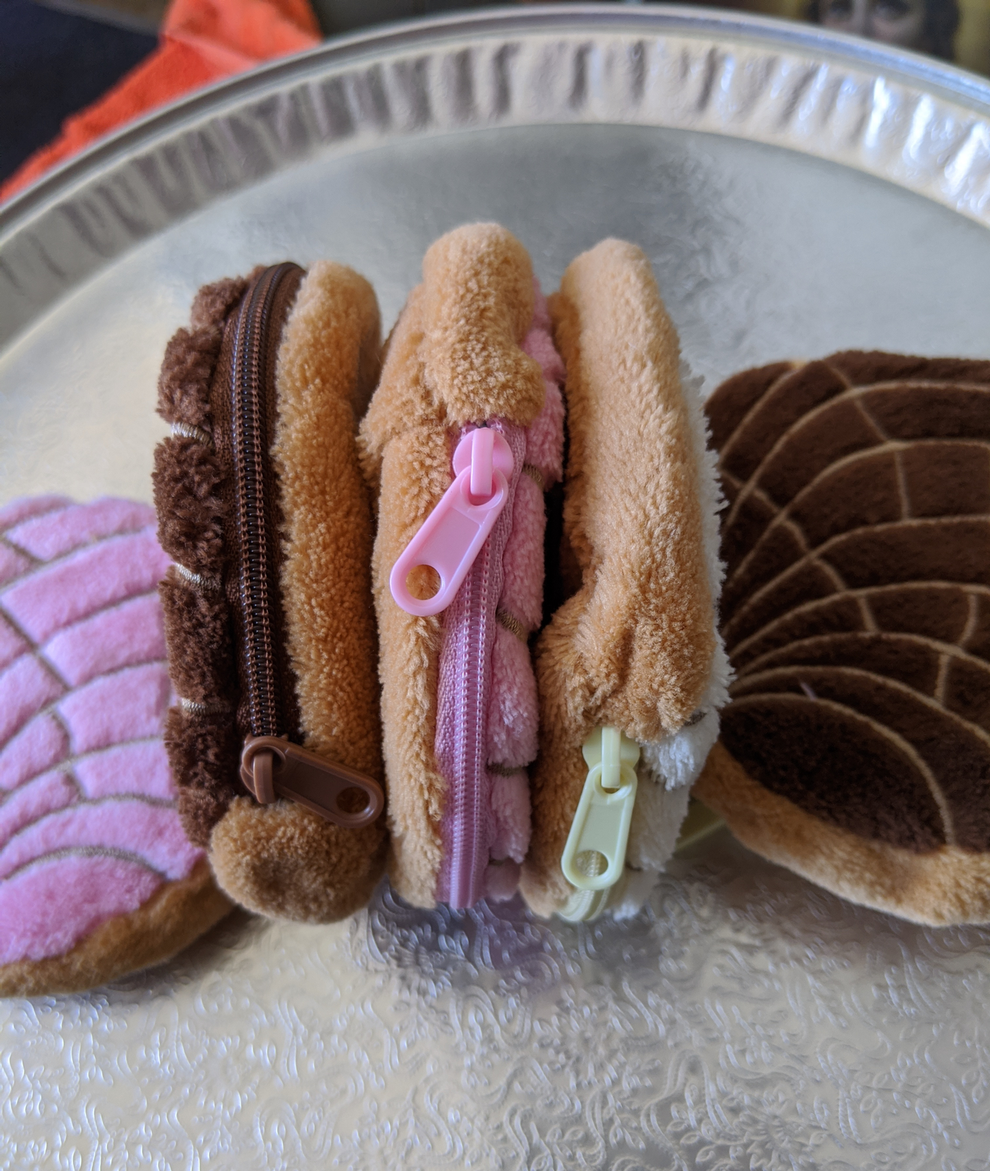 Pan Dulce Coin Purse: Chocolate