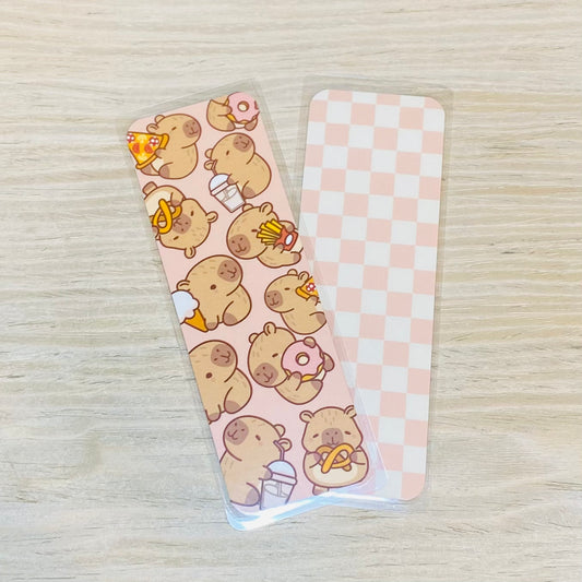 Capybara Laminated Bookmark