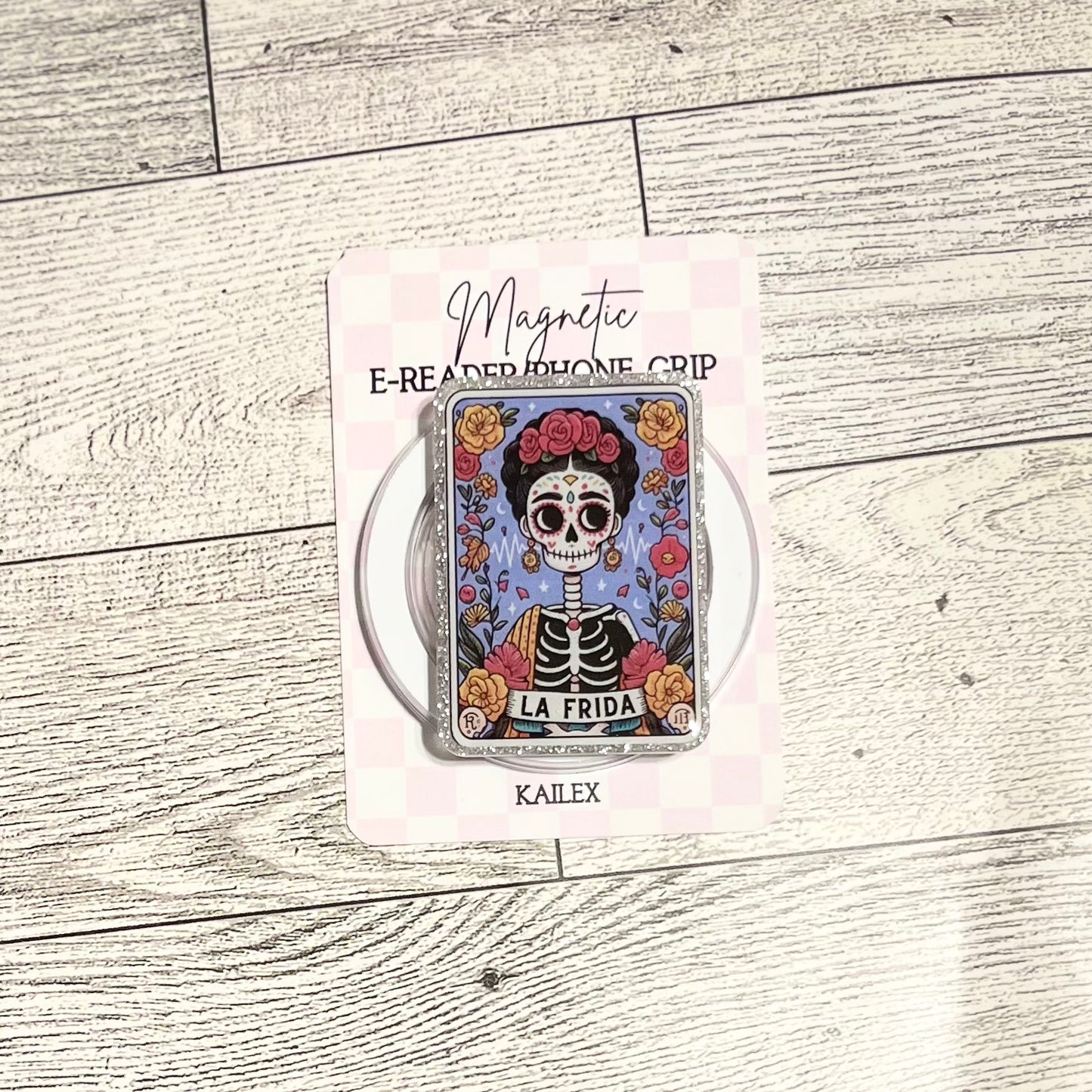 Frida Tarot Card - E-Reader, Phone, Kindle Grip for all Devices Magnetic Grip