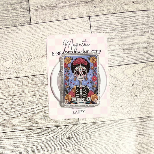 Frida Tarot Card - E-Reader, Phone, Kindle Grip for all Devices Magnetic Grip
