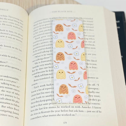 Concha Ghost Laminated Bookmark