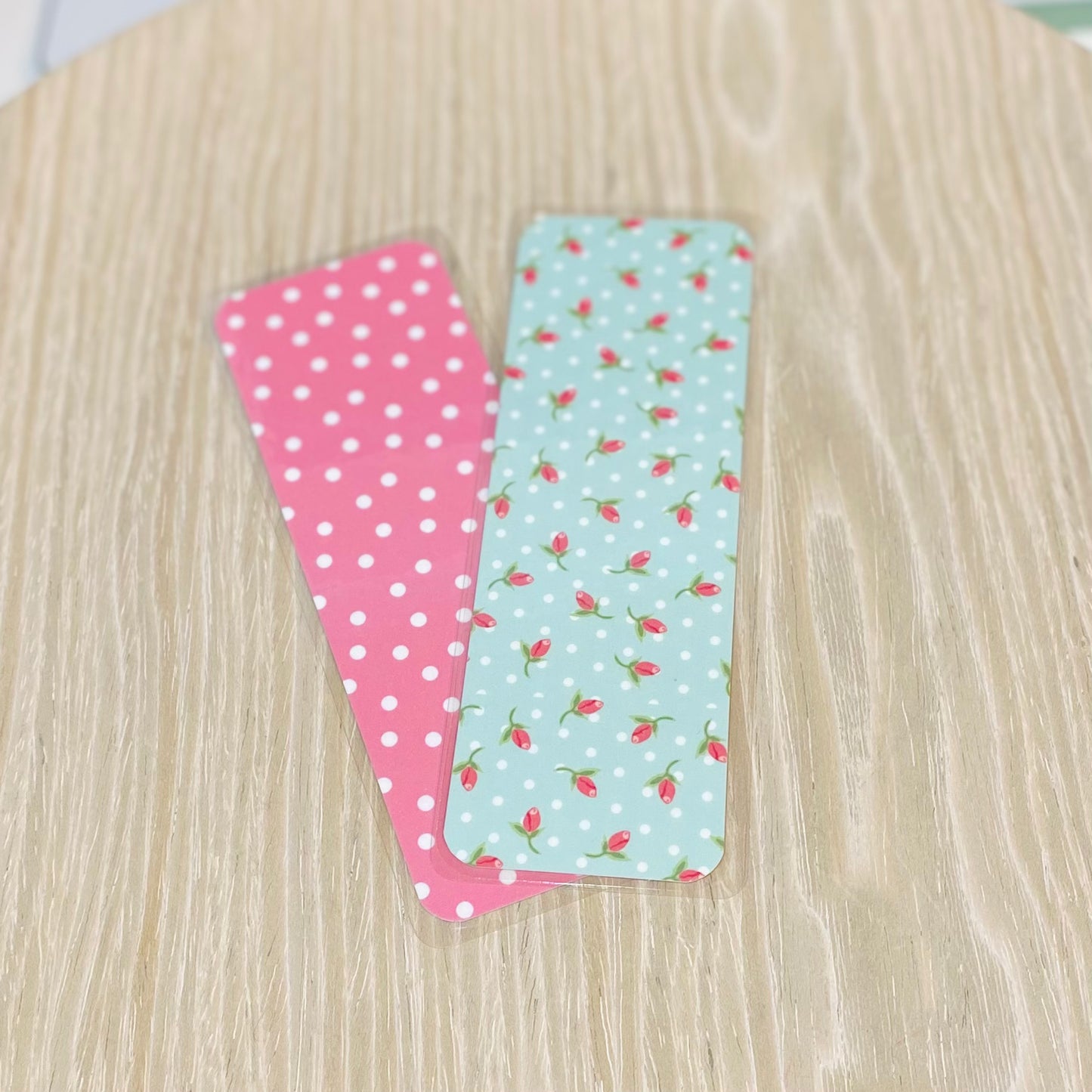 Rose Bud Laminated Bookmark
