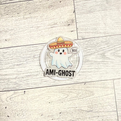Ami-Ghost - E-Reader, Phone, Kindle Grip for all Devices Magnetic Grip