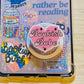 Bookish Babe E-Reader, Phone Grip for all Devices - Magnetic or Adhesive