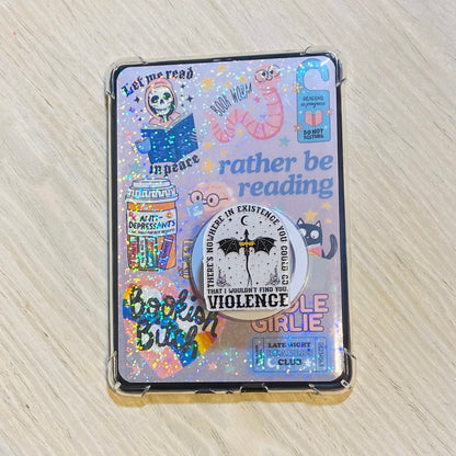 Dragon Violence E-Reader, Phone Grip for all Devices - Magnetic or Adhesive