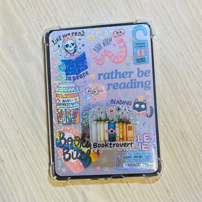 Booktrovert Books E-Reader, Phone Grip for all Devices - Magnetic or Adhesive