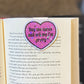 Buy me tacos and tell me I'm pretty Holographic Magnetic Bookmark