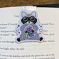 Always Freakin Busy Reading Trash Holographic Magnetic Bookmark