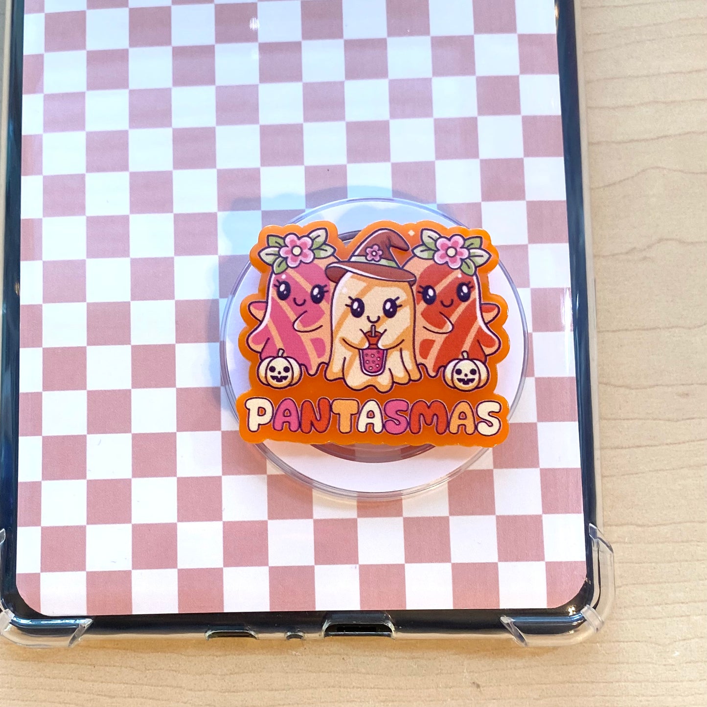 Pantasmas E-Reader, Phone Grip for all Devices - Magnetic or Adhesive