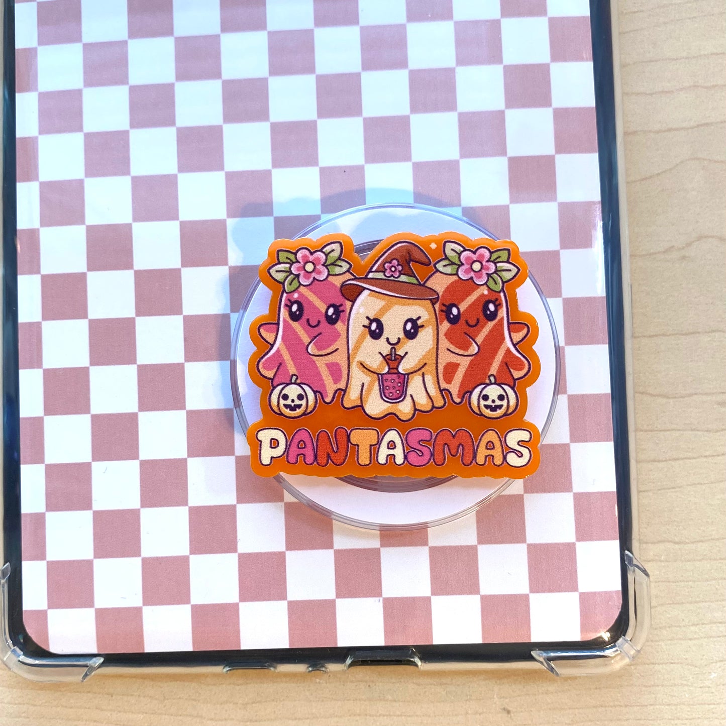 Pantasmas E-Reader, Phone Grip for all Devices - Magnetic or Adhesive