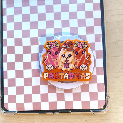 Pantasmas E-Reader, Phone Grip for all Devices - Magnetic or Adhesive