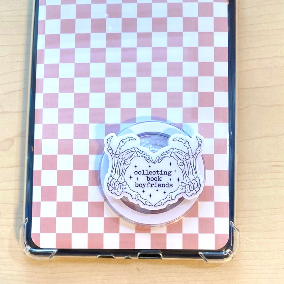 Collecting Book Boyfriends E-Reader, Phone Grip for all Devices - Magnetic or Adhesive