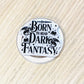 Born to read Dark Fantasy Adhesive/Magnetic E-Reader/Phone Grip