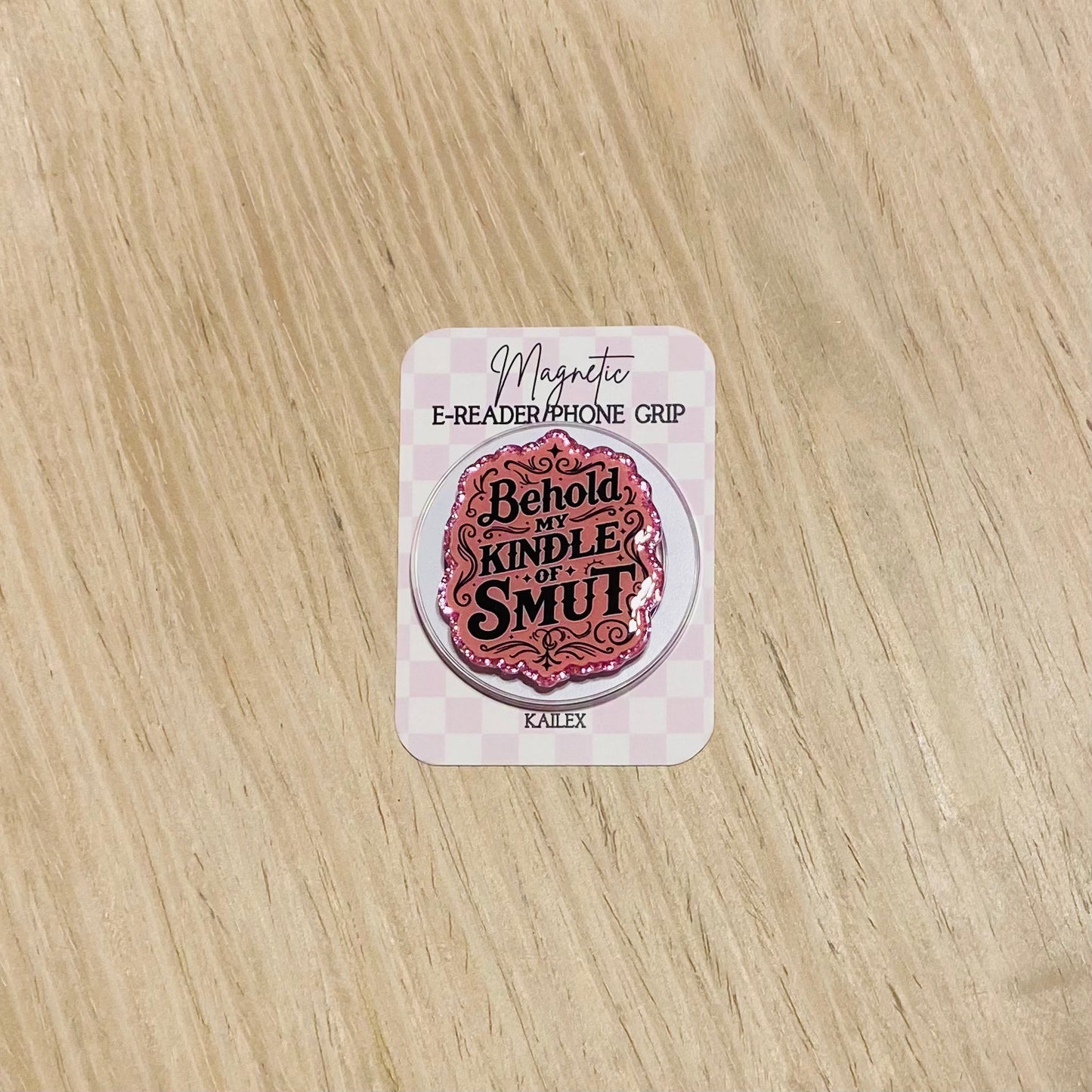 Behold my Kindle of Smut Magnetic Grip