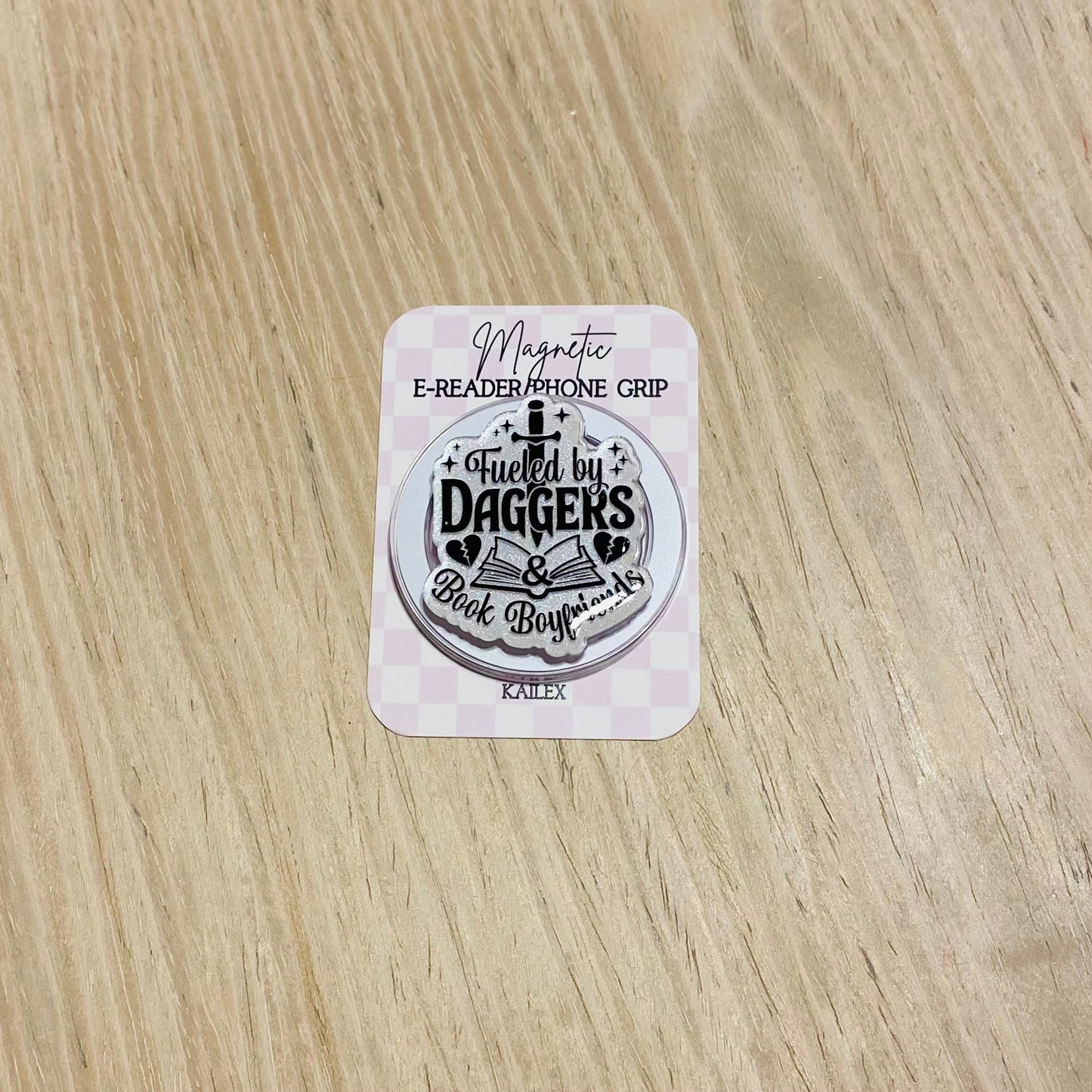 Fueled by Daggers & Book Boyfriends Magnetic Grip