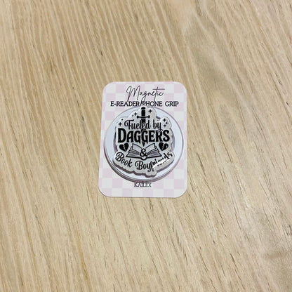 Fueled by Daggers & Book Boyfriends Magnetic Grip