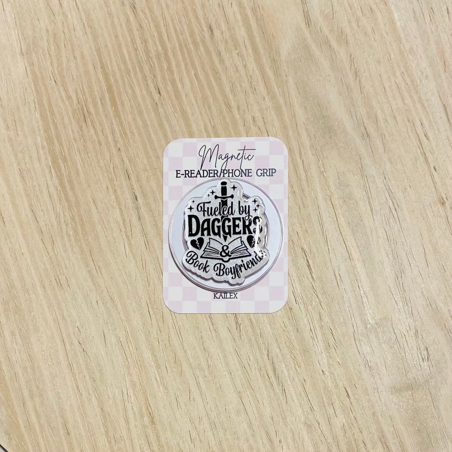 Fueled by Daggers & Book Boyfriends Magnetic Grip