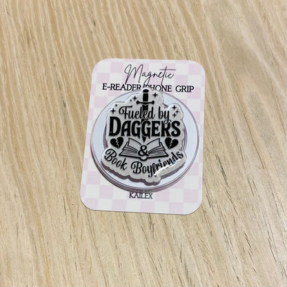 Fueled by Daggers & Book Boyfriends Magnetic Grip