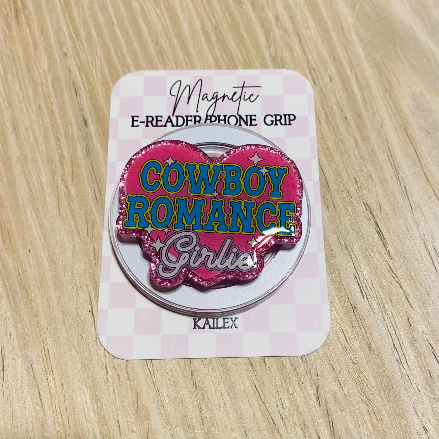Cowboy Romance Girlie Magnetic Grip