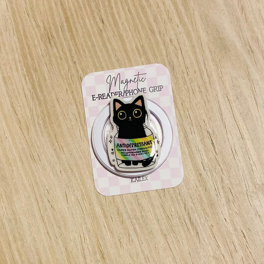 Anti Depressant Kitty Bottle Magnetic Grip