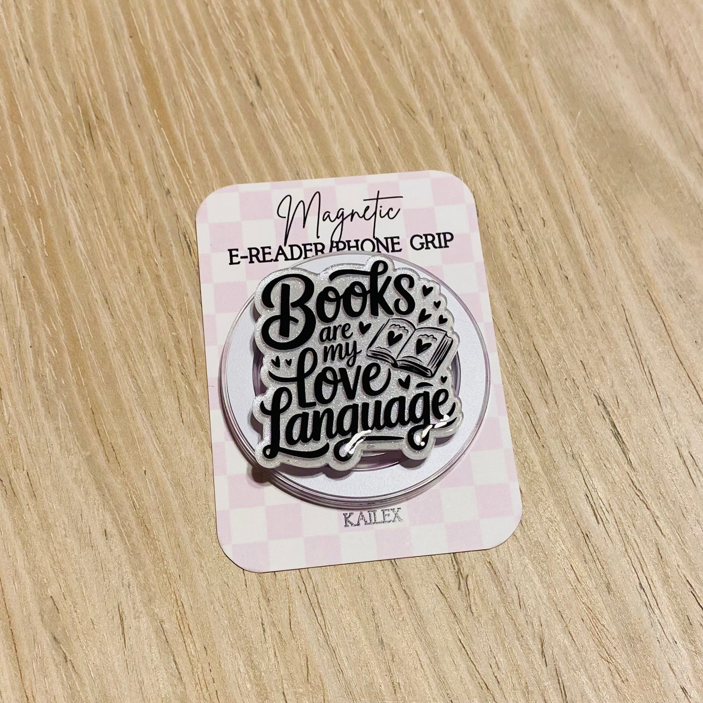 Books are my Love Language Magnetic Grip