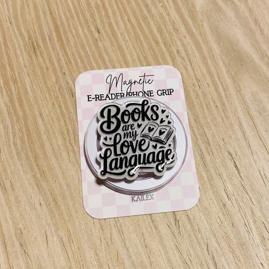 Books are my Love Language Magnetic Grip