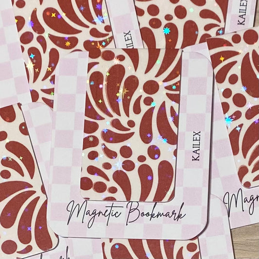 Rust Talavera Holographic Magnetic Bookmark