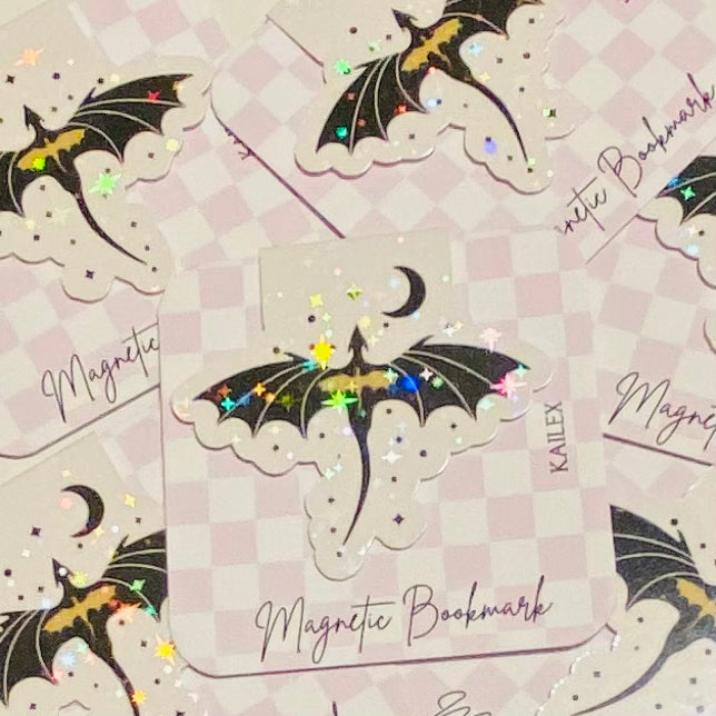 Dragon Holographic Magnetic Bookmark