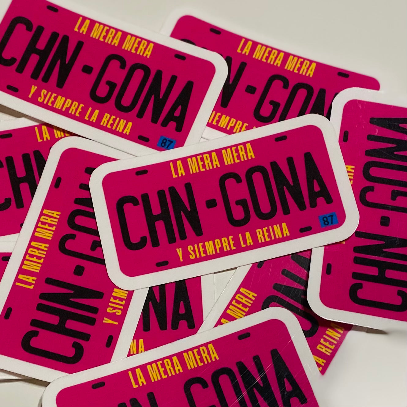 CHIN-GONA Sticker