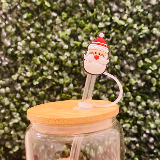 Santa Straw Topper