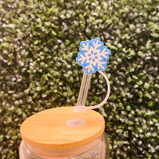 Snowflake Straw Topper