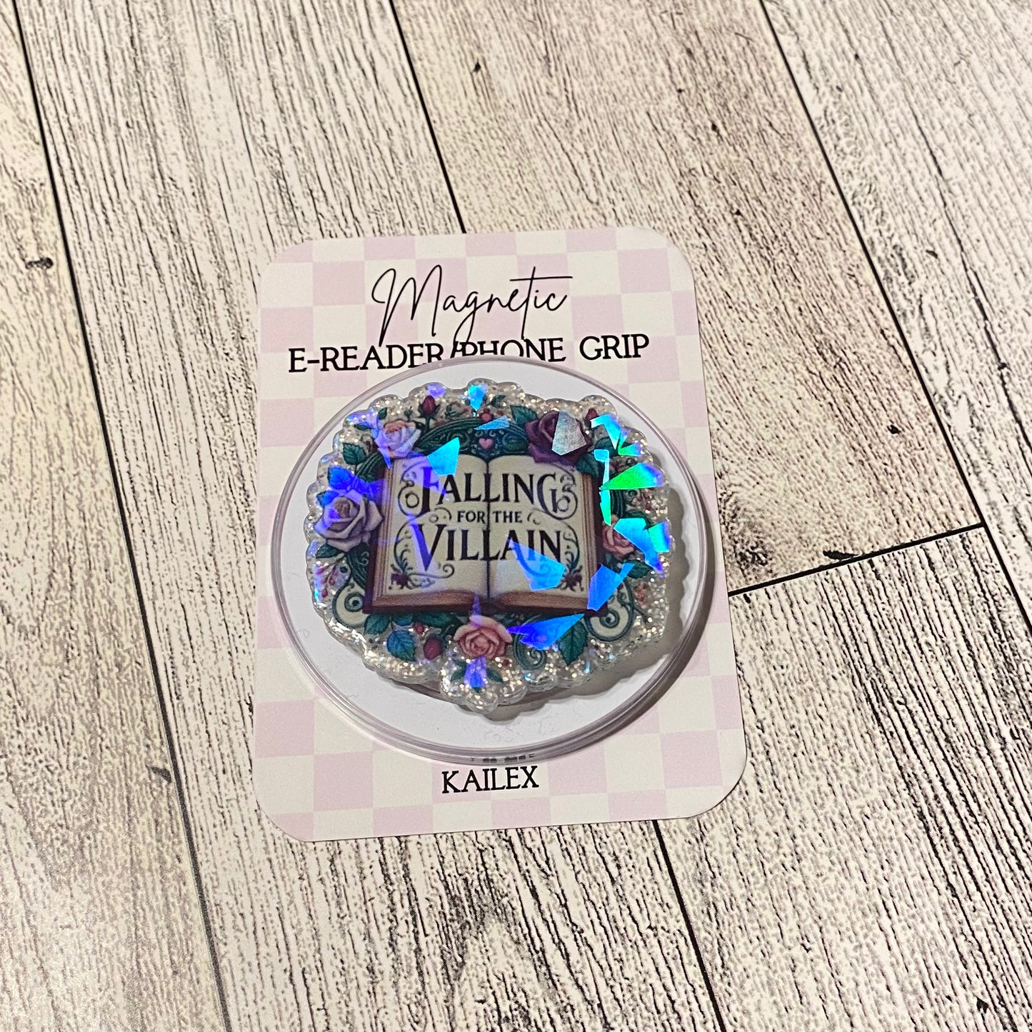 Falling for the Villain Magnetic Grip - Holographic