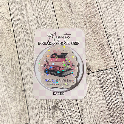 There's no such thing as too many books Magnetic Grip - Holographic