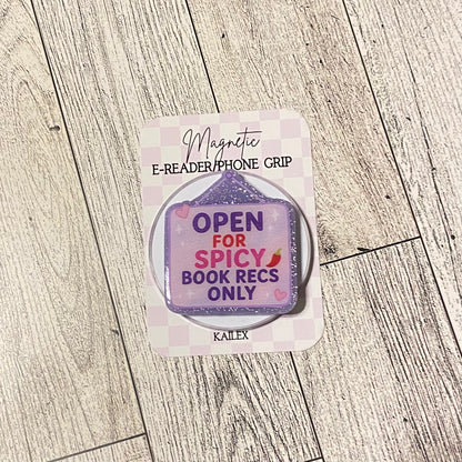 OPEN for Spicy book recs ONLY Magnetic Grip