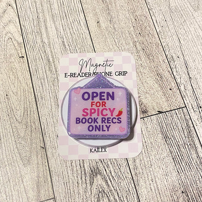 OPEN for Spicy book recs ONLY Magnetic Grip