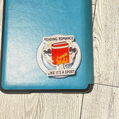 Reading Romance like it's a sport Magnetic Grip