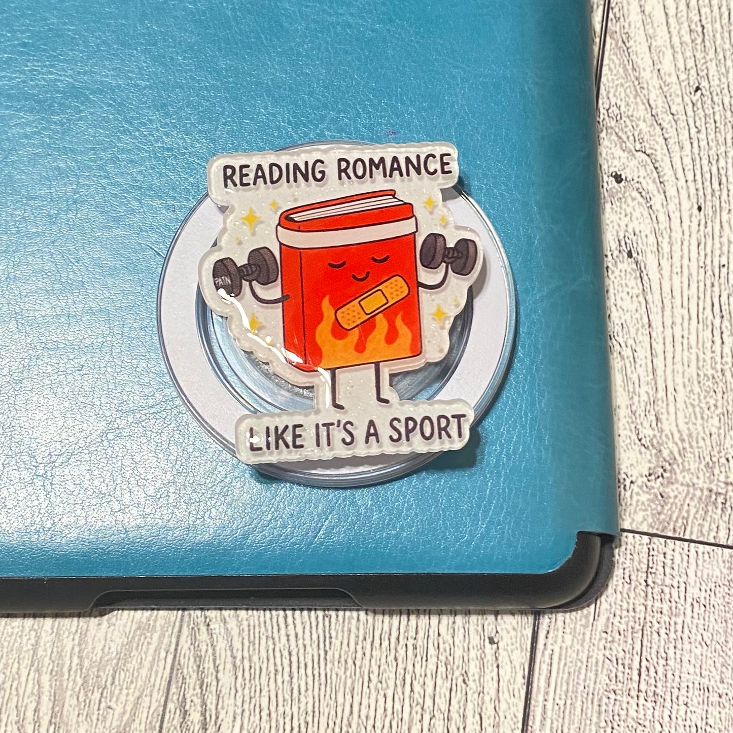 Reading Romance like it's a sport Magnetic Grip