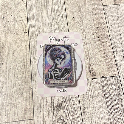 The Reader Tarot Card Magnetic Grip