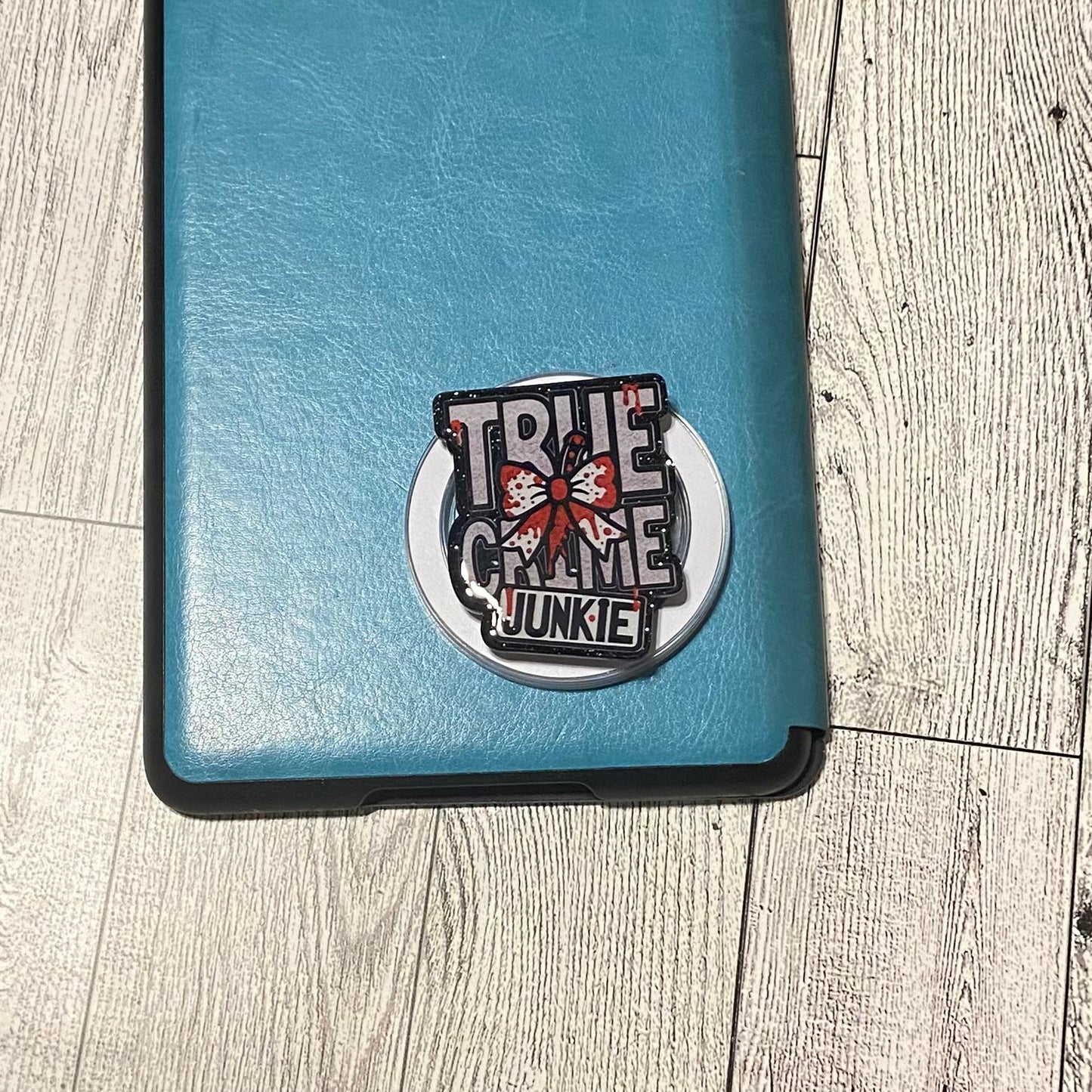 True Crime Junkie with bow Magnetic Grip