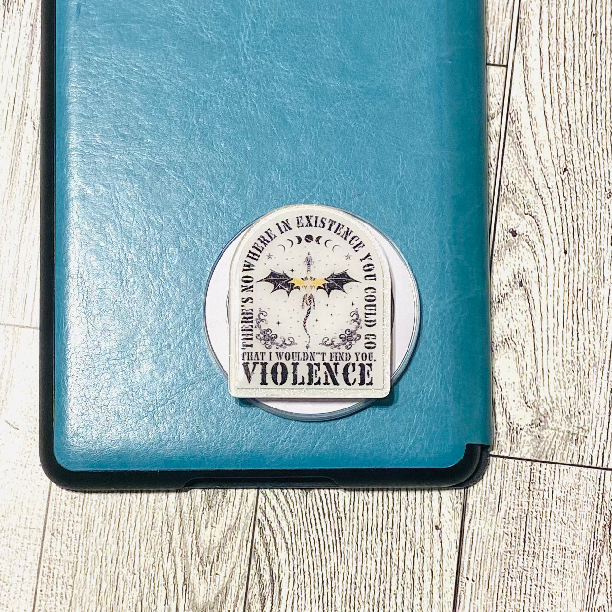 Dragon Violence E-Reader, Phone Grip for all Devices - Magnetic Grip