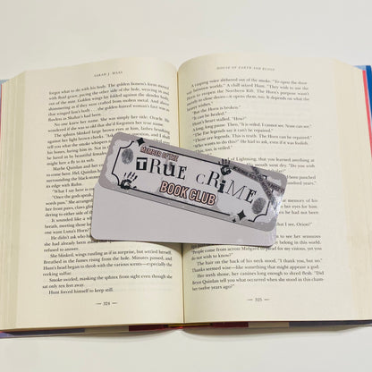 Member of the True Crime book club glossy Bookmark
