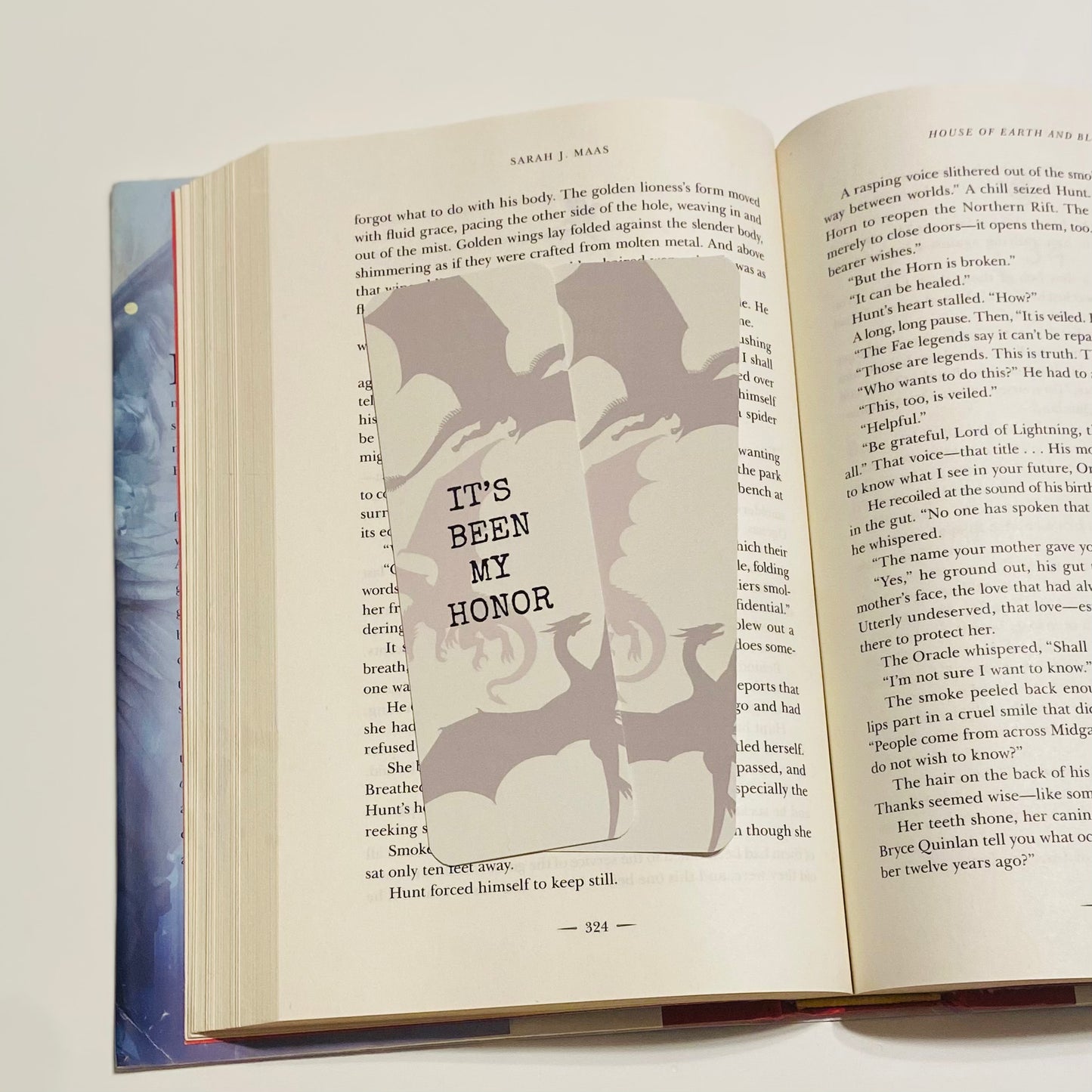 Its been my honor dragon glossy Bookmark