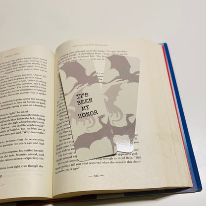 Its been my honor dragon glossy Bookmark
