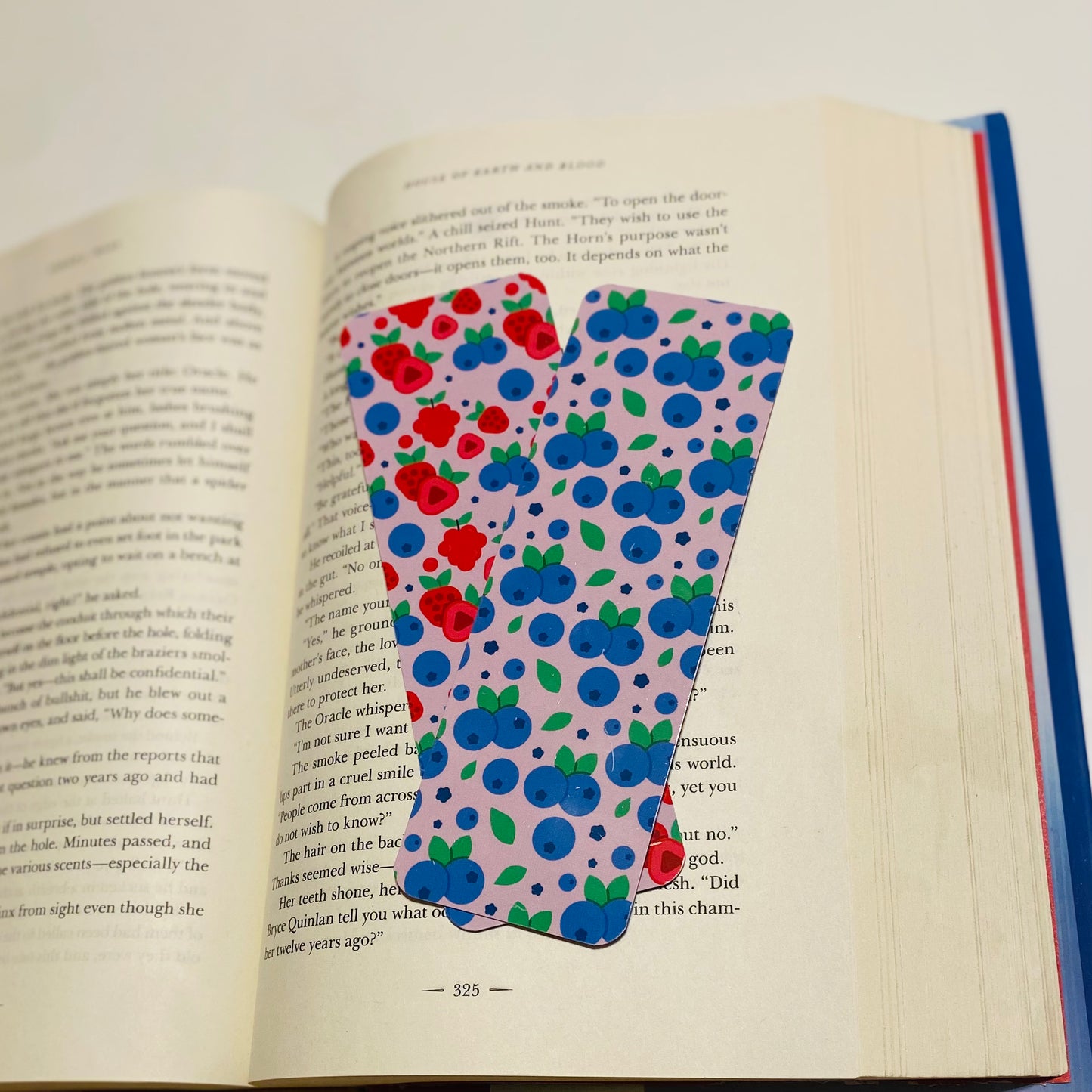 Mixed Berry glossy Bookmark