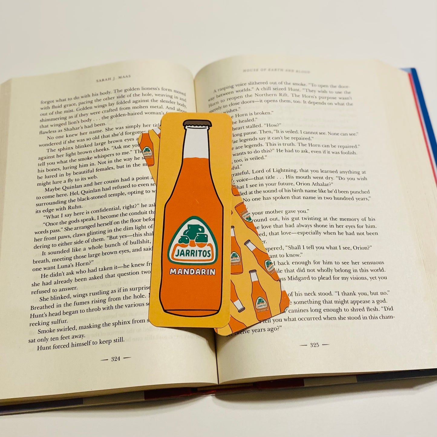 Mandarin Drink bottle glossy Bookmark