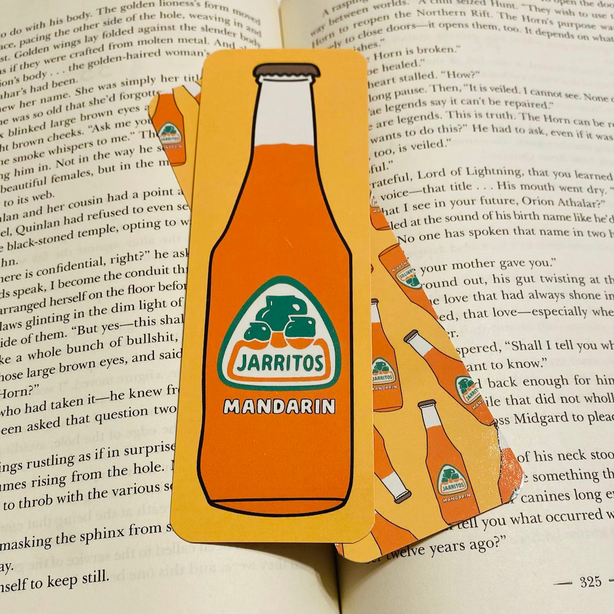 Mandarin Drink bottle glossy Bookmark