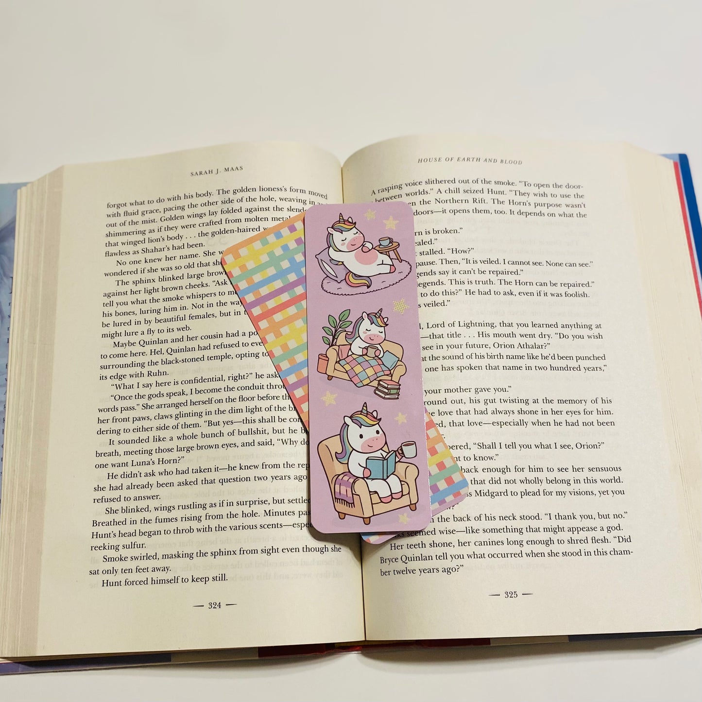 Magical unicorns glossy Bookmark