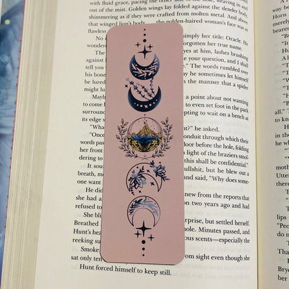 To the stars who listen and the dreams that are answered glossy Bookmark