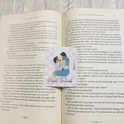 Note Book inspired Lovers Magnetic Bookmark