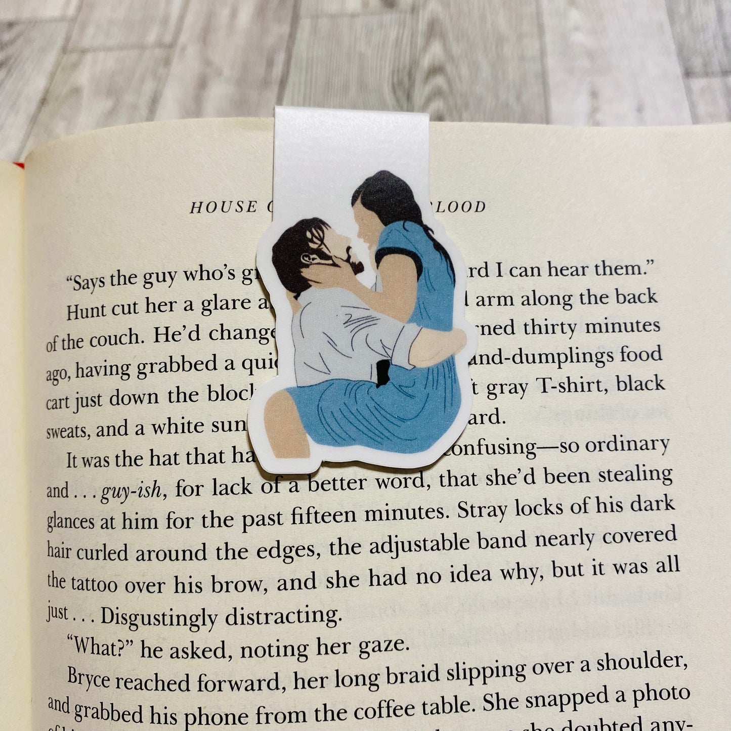 Note Book inspired Lovers Magnetic Bookmark